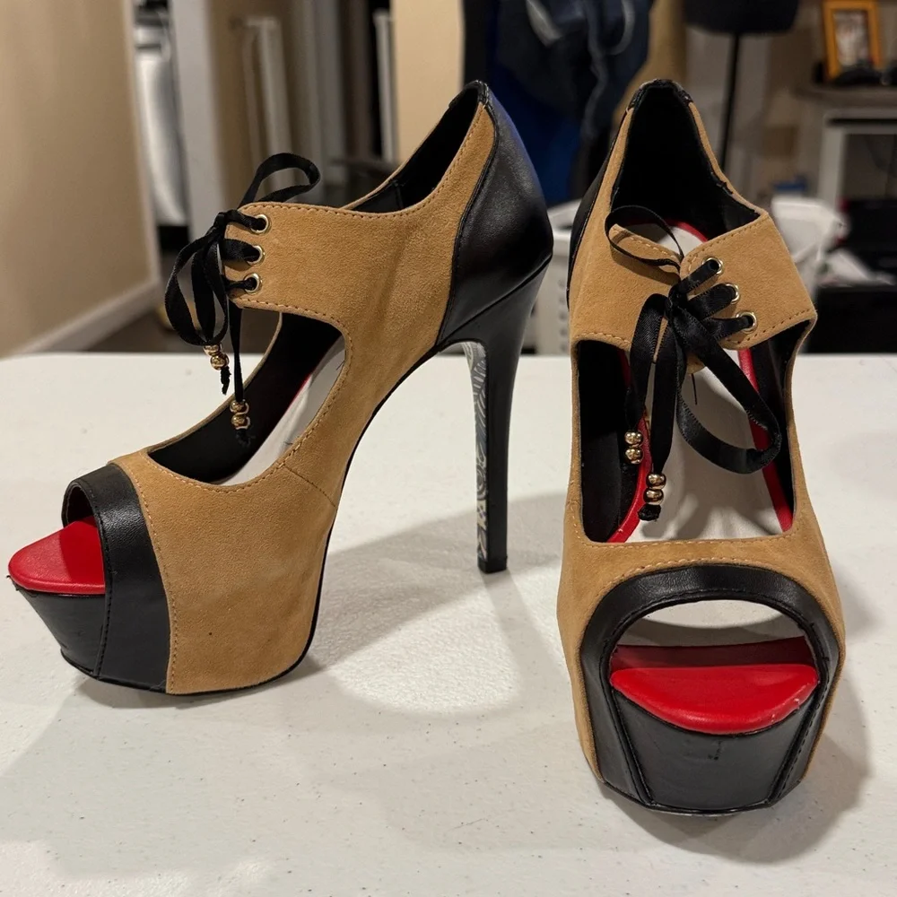 Taylor Says Nesta Nesting Doll Platform Stilettos